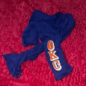 Lush Blue OKC Scarf NBA Thunder